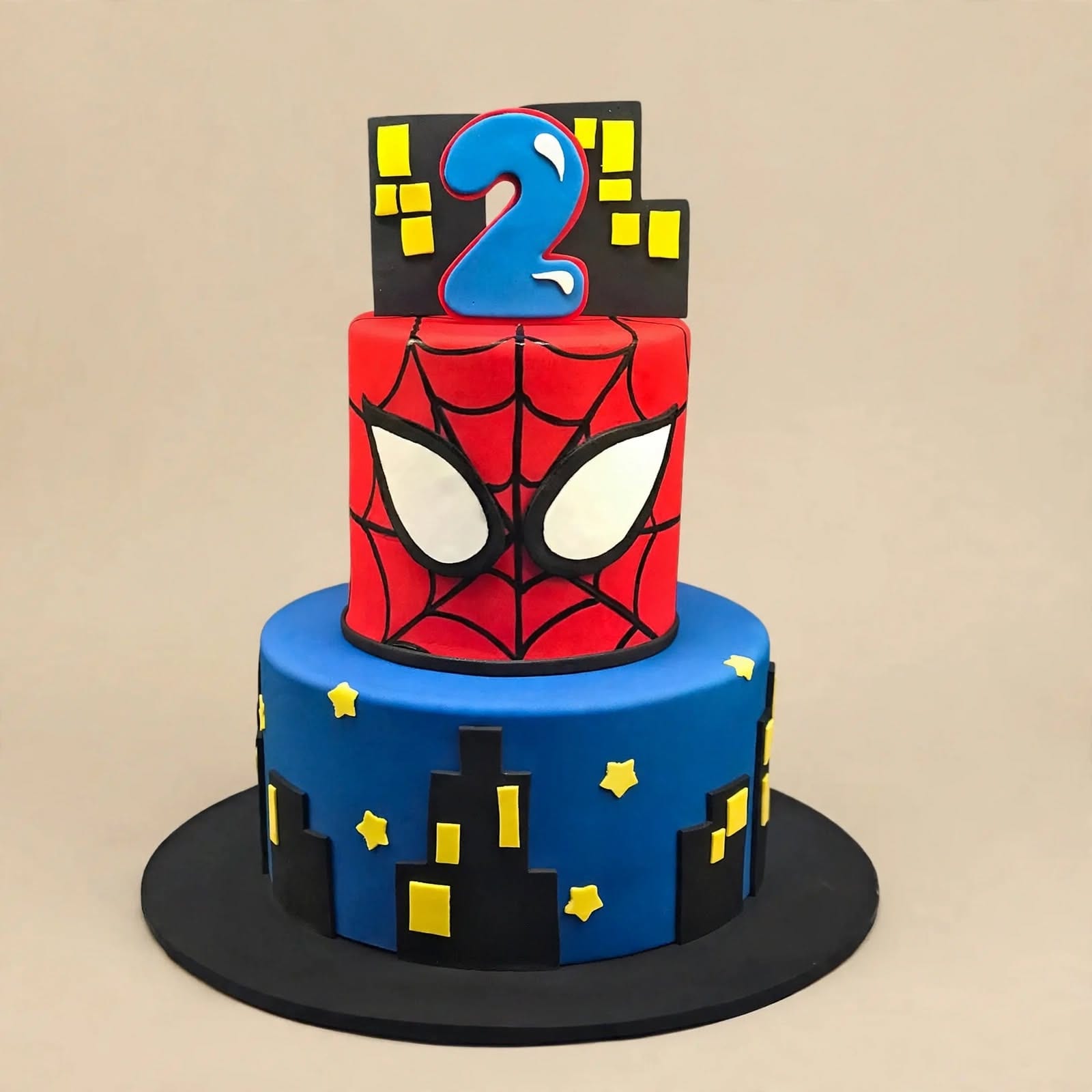 Spider-Man Age Cake