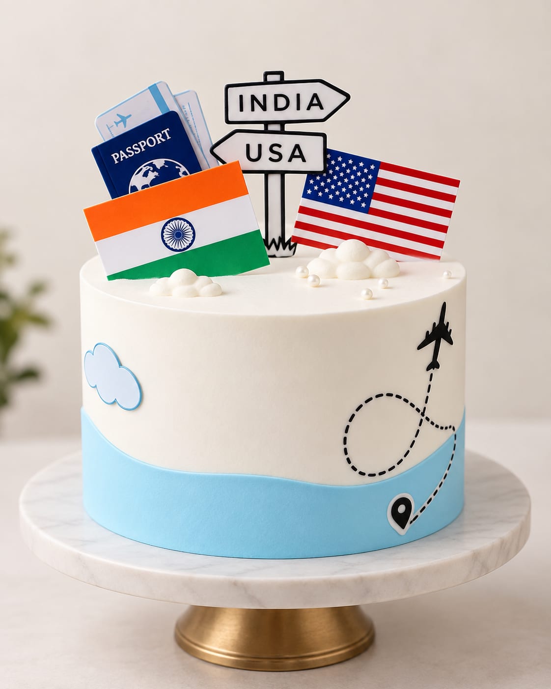 Bon Voyage Cake