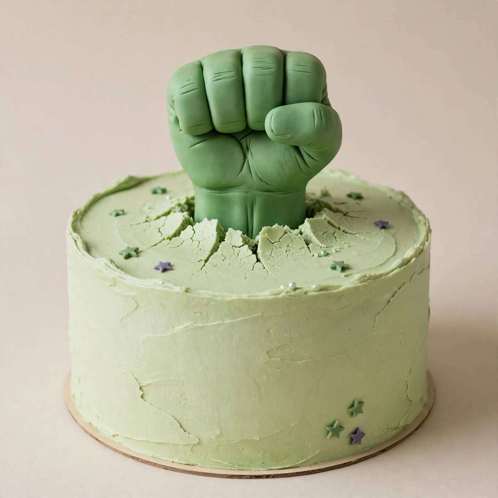 Hulk Smash Theme Cake