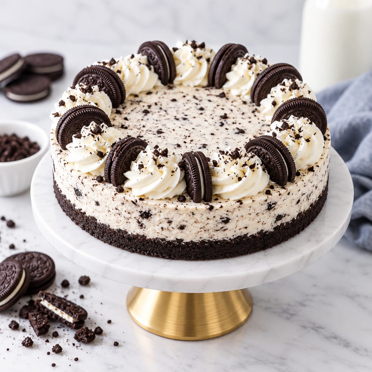 Oreo cheesecake