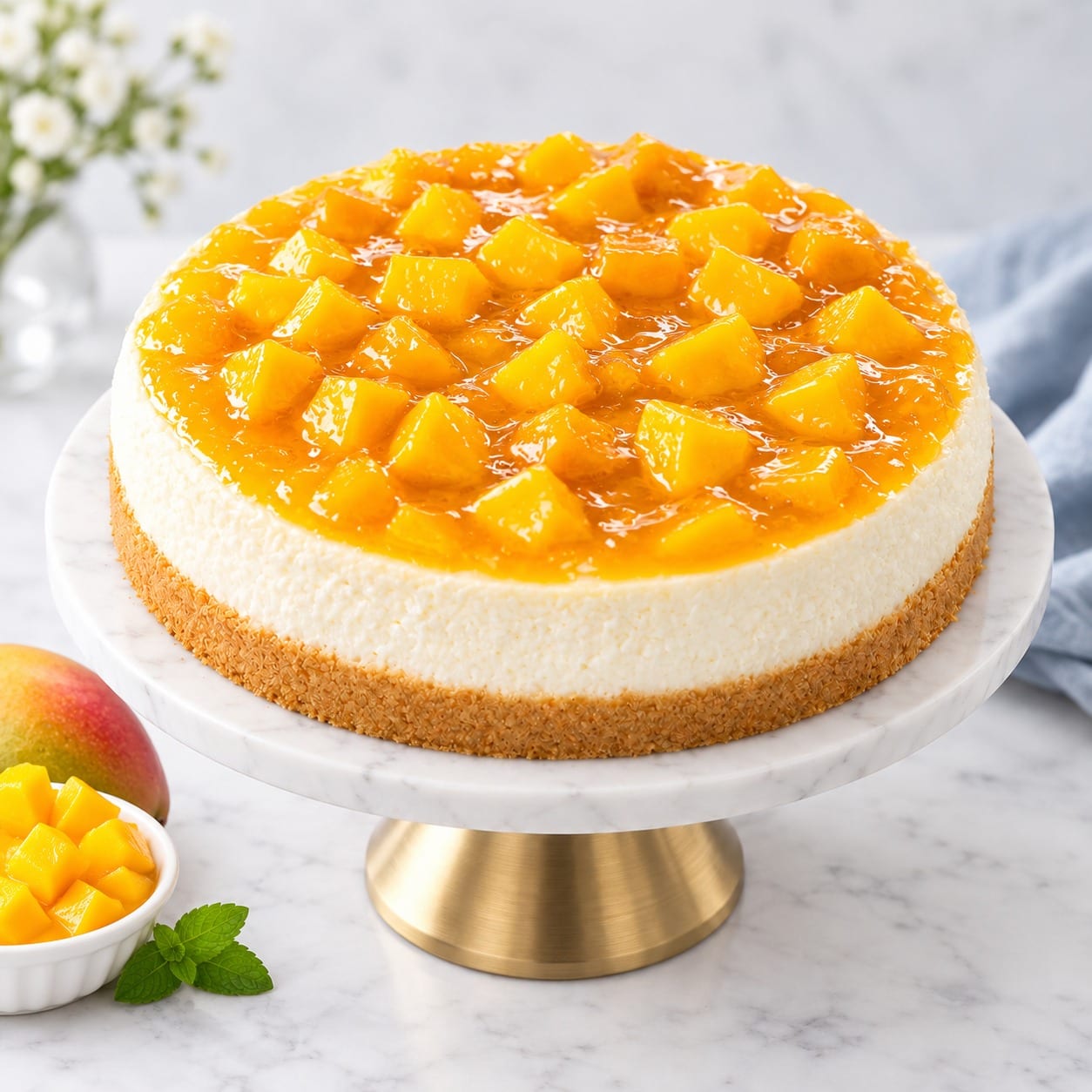 Mango Cheesecake