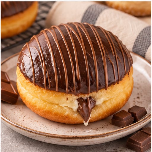 Chocolate Drizzle Donut