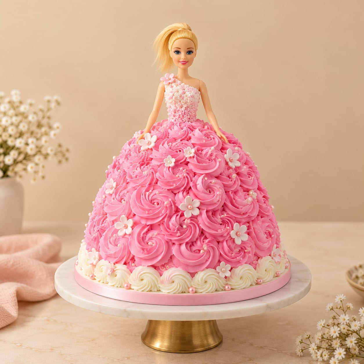 Pink Princess Cake