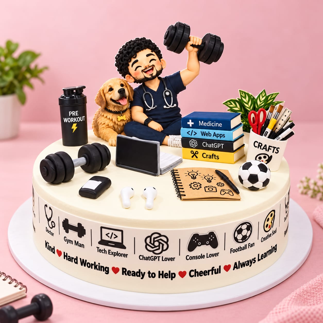 Personality Theme Cake