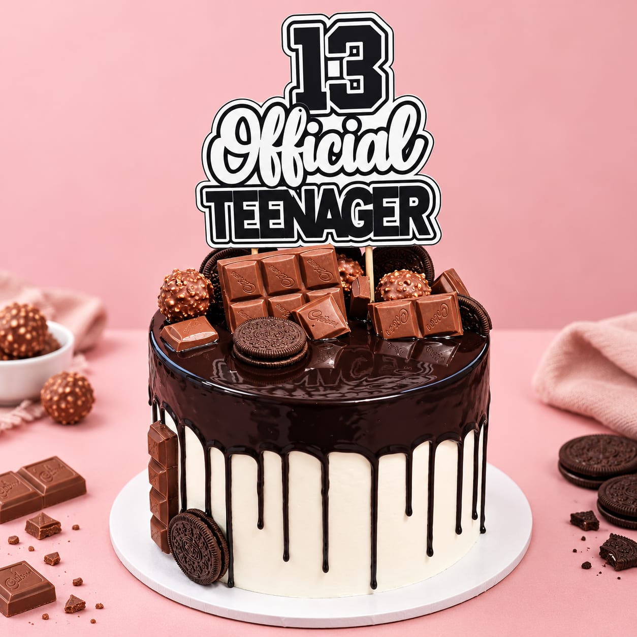 Official Teenager Birthday Cake