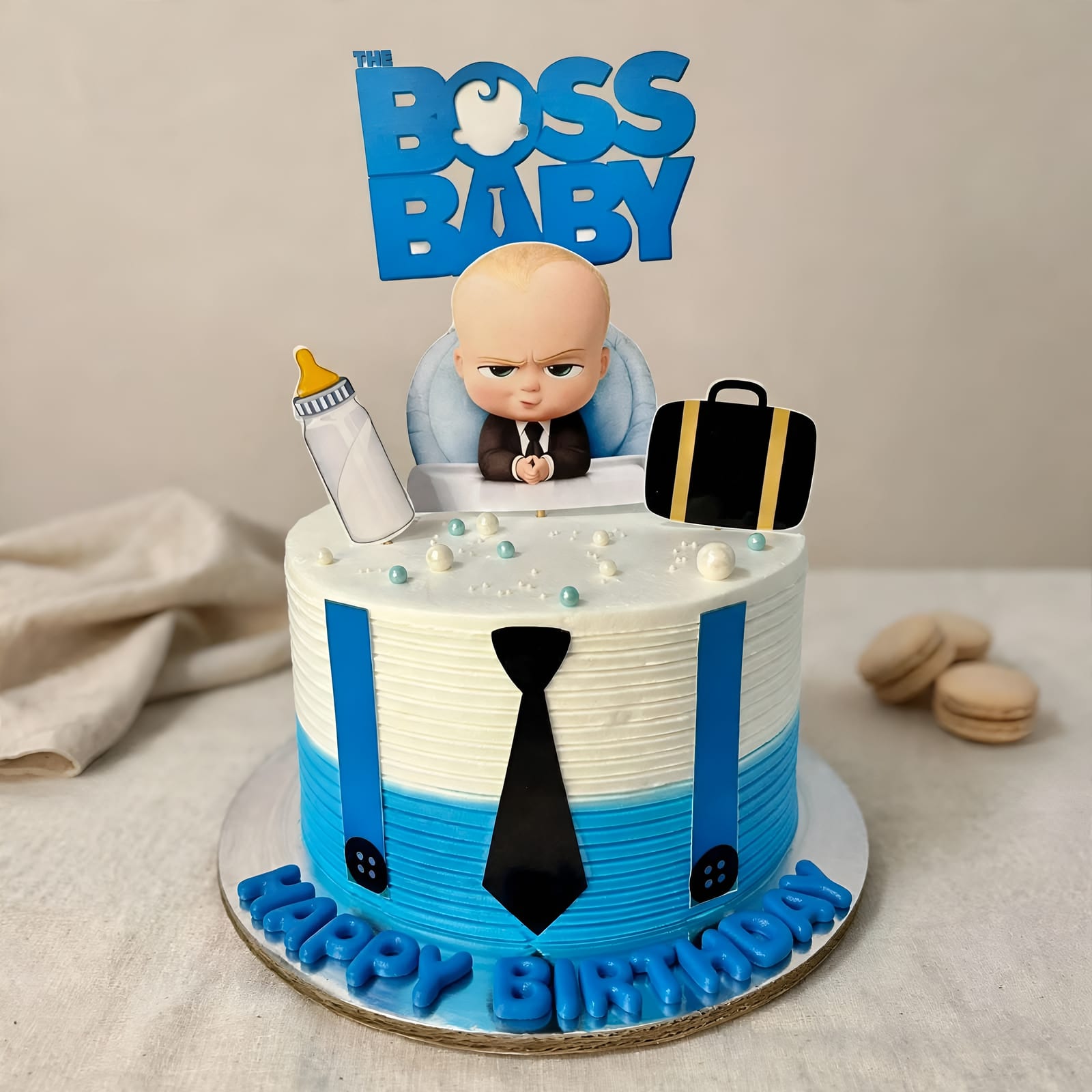 Boss Baby Birthday Cake