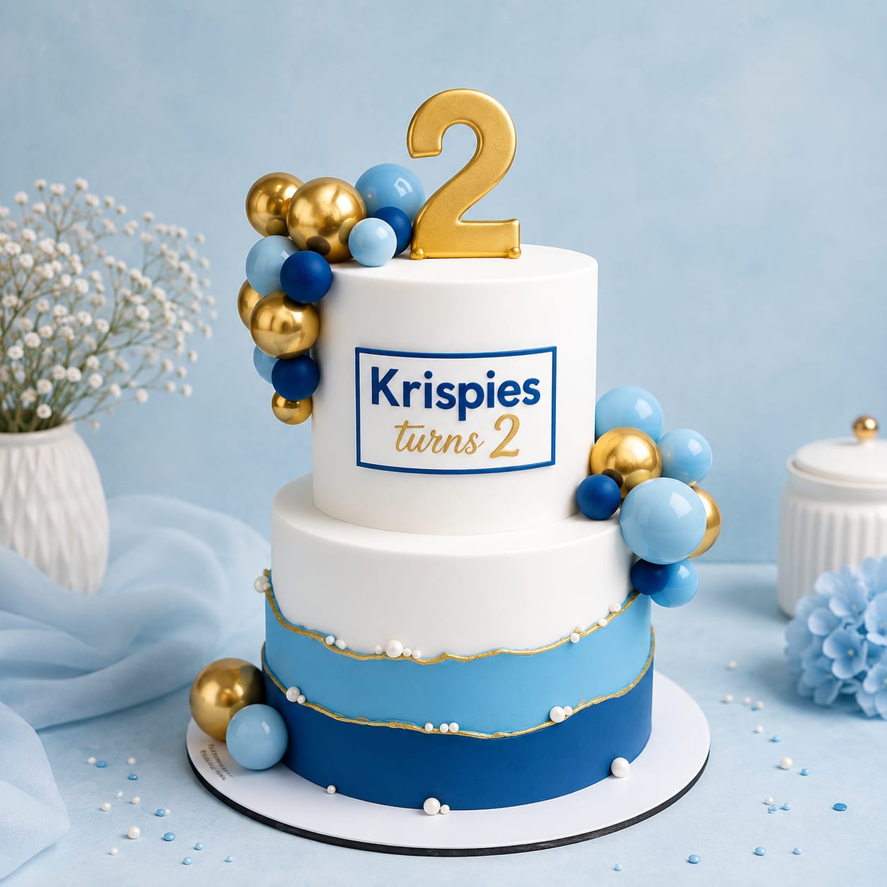 Business Anniversary Cake
